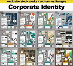30套企业办公品牌形象展示模板：Corporate Identity Collection - 30xEPS